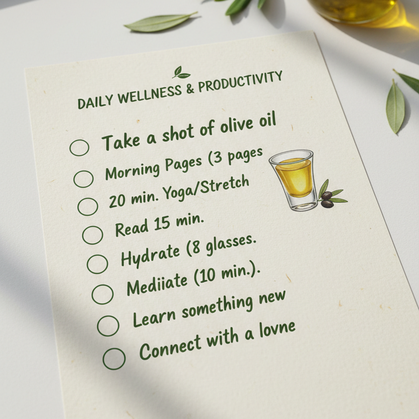 Olive Oil Shot Benefits: What Science Says About Daily EVOO