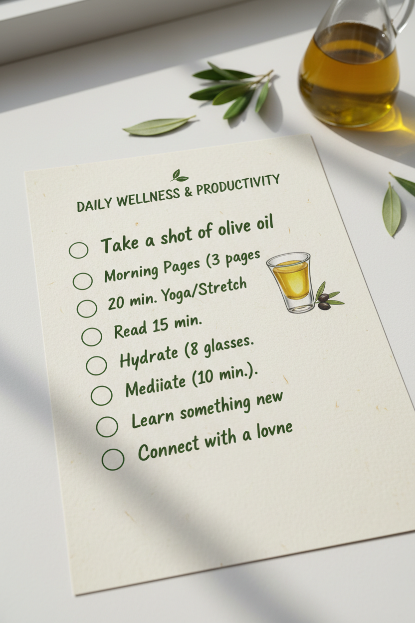 Olive Oil Shot Benefits: What Science Says About Daily EVOO