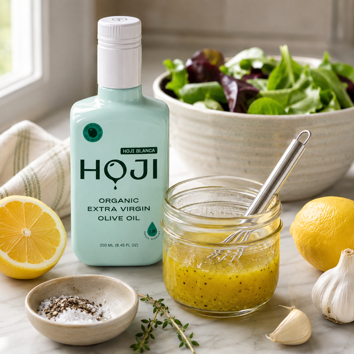 Lemon Olive Oil Dressing: The Classic Recipe + 6 Variations