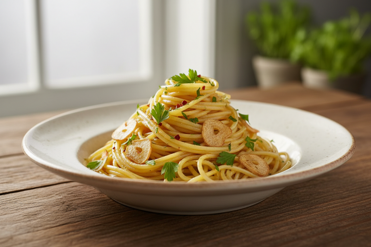Spaghetti Aglio e Olio: The 15-Minute Recipe That Exposes Your Olive Oil