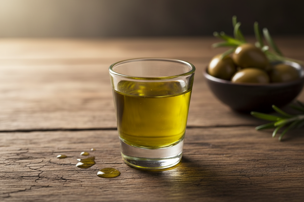 First Time Drinking Olive Oil