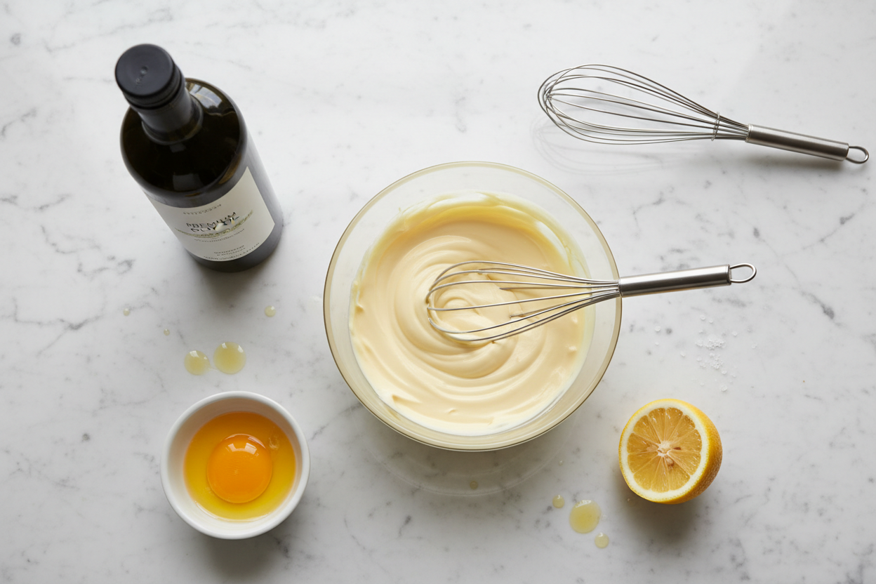 Healthy Condiments: Olive Oil-Based Alternatives to Mayo & More