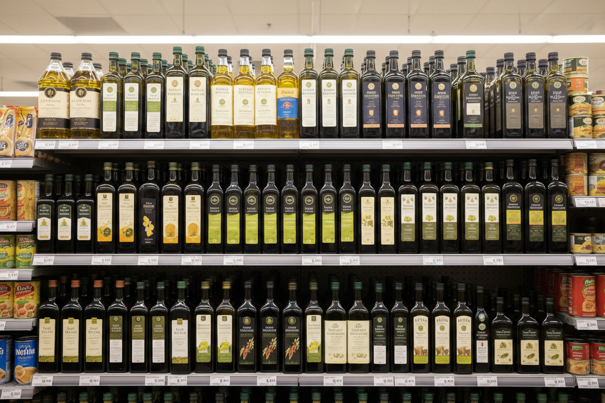 Supermarket Olive Oil vs. Premium Brands: A Health-Focused Comparison